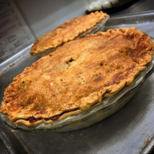 Fresh out of the oven, house-made apple pie!